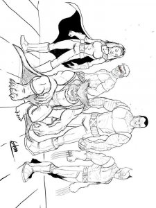 X-men coloring page 25 - Free printable