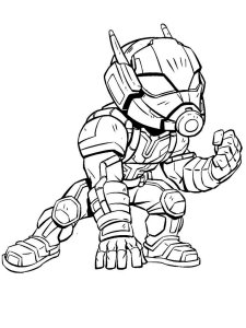Ant Man coloring page 16 - Free printable