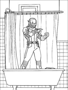 Ant Man coloring page 18 - Free printable