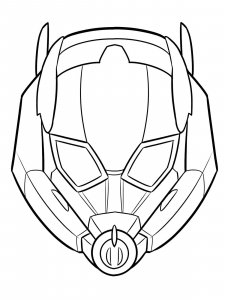 Ant Man coloring page 21 - Free printable