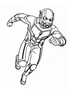 Ant Man coloring page 23 - Free printable