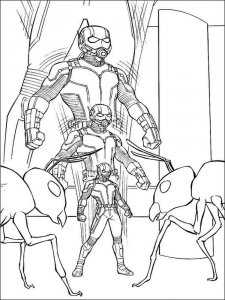 Ant Man coloring page 10 - Free printable