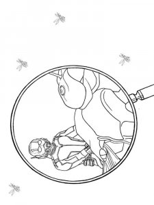 Ant Man coloring page 4 - Free printable