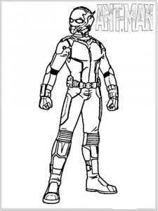 Ant Man coloring page 9 - Free printable