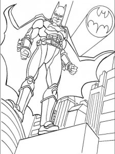 Batman coloring page 10 - Free printable
