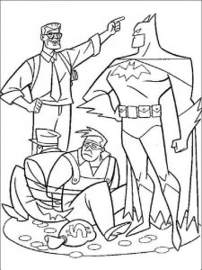 Batman coloring page 14 - Free printable