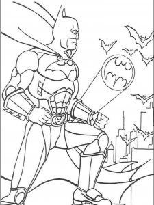Batman coloring page 21 - Free printable