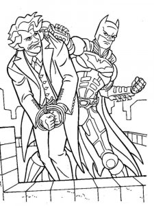Batman coloring page 22 - Free printable