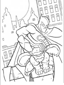 Batman coloring page 24 - Free printable