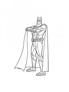 Batman coloring page 28 - Free printable