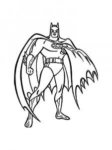 Batman coloring page 32 - Free printable