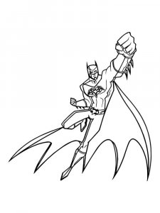 Batman coloring page 33 - Free printable