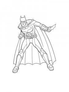 Batman coloring page 36 - Free printable
