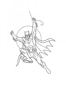Batman coloring page 37 - Free printable