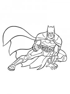 Batman coloring page 38 - Free printable