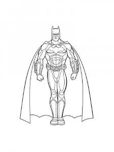 Batman coloring page 42 - Free printable