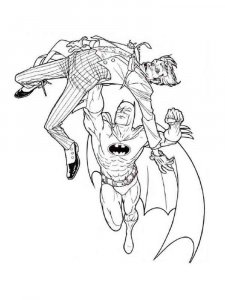 Batman coloring page 7 - Free printable