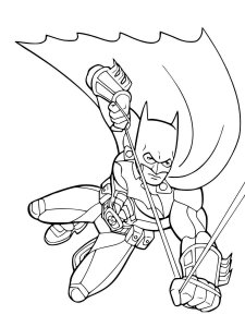 Batman coloring page 51 - Free printable