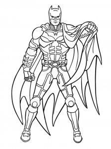 Batman coloring page 55 - Free printable
