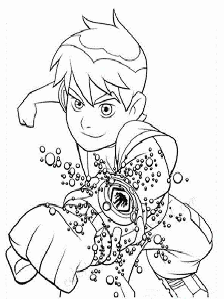 ultimate swamp fire coloring pages - photo #28