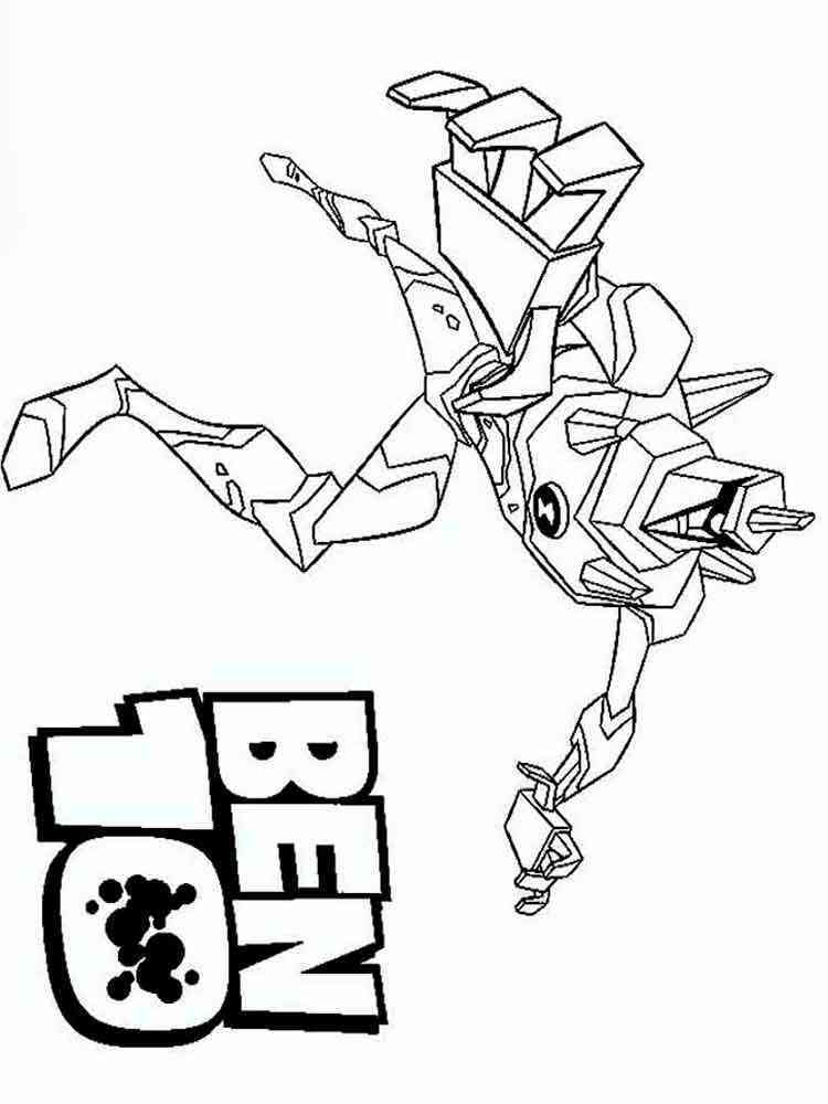 Ben 10 Coloring Pages Download Print
