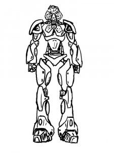 Bionicle coloring page 1 - Free printable