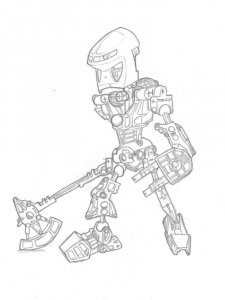 Bionicle coloring page 11 - Free printable