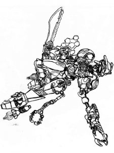 Bionicle coloring page 13 - Free printable