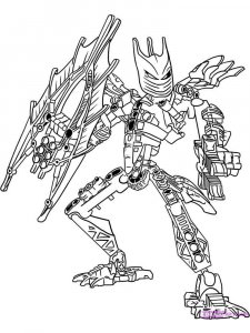 Bionicle coloring page 14 - Free printable