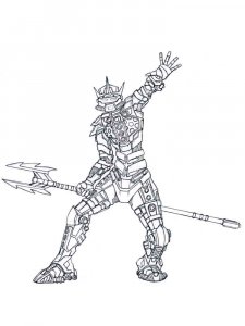 Bionicle coloring page 15 - Free printable