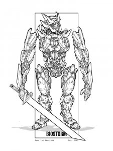 Bionicle coloring page 20 - Free printable