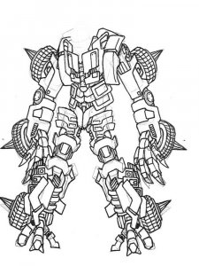 Bionicle coloring page 21 - Free printable