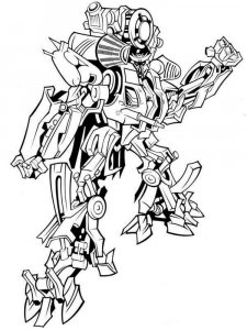 Bionicle coloring page 9 - Free printable