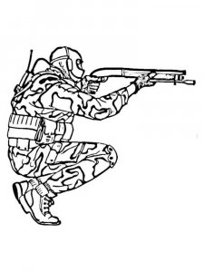 CS GO coloring page 11 - Free printable