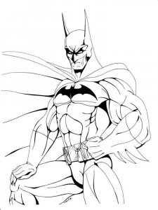 DC Superhero coloring page 15 - Free printable