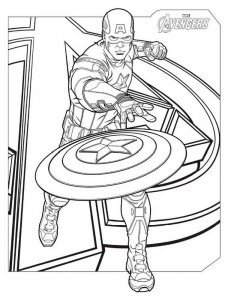 DC Superhero coloring page 7 - Free printable