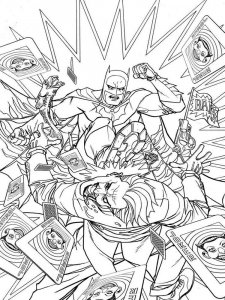 DC Superhero coloring page 8 - Free printable