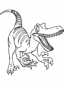 Dinosaur coloring page 12 - Free printable