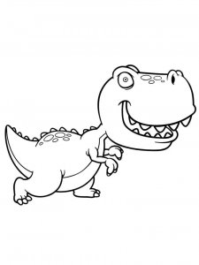 Dinosaur coloring page 38 - Free printable