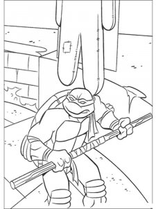 Donatello coloring page 17 - Free printable