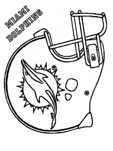Football Helmet coloring page 8 - Free printable