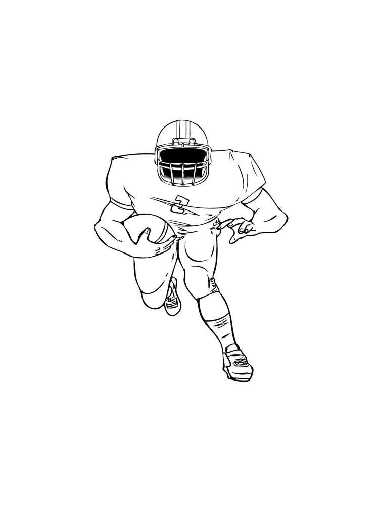45 Football Coloring Pages For Boys PNG Color Pages Collection
