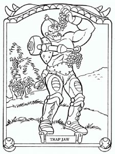 He-Man coloring page 21 - Free printable