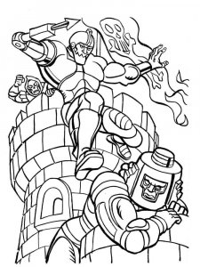 He-Man coloring page 9 - Free printable