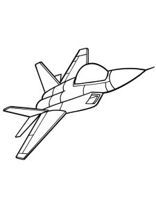 Jet coloring page 30 - Free printable
