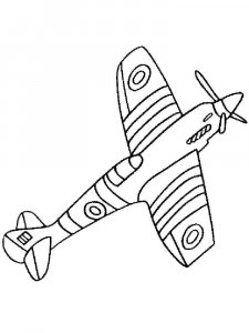 Jet coloring page 6 - Free printable