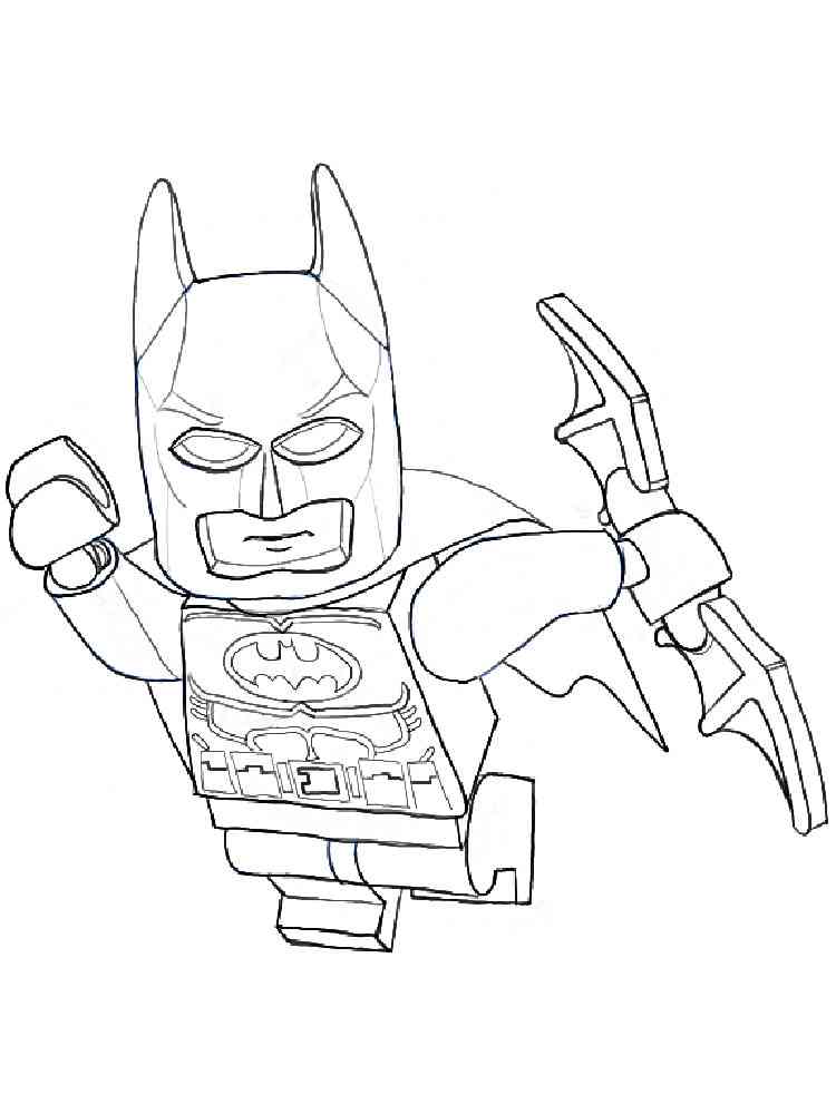 Lego Batman Printable Coloring Pages 28 Images Free