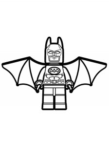 Lego Batman coloring page 15 - Free printable
