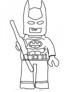 Lego Batman coloring page 10 - Free printable