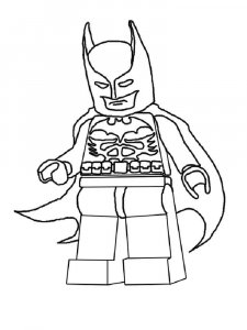 Lego Batman coloring page 14 - Free printable